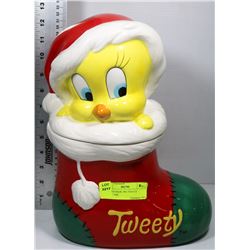 WARNER BROS 1993 TWEETY COOKIE JAR