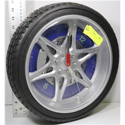 13 1/2 INCH WHEEL CLOCK