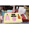 Image 1 : FLAT OF BEAUTY PRODUCTS