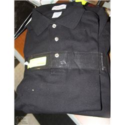4 GOLF SHIRTS SIZE LARGE