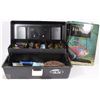 Image 2 : FISHING BOX WITH NEW LURES AND WORLD FISHING BOOK