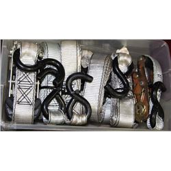 BOX OF TRUCK TIE DOWN STRAPS