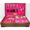 Image 1 : ROGERS & SONS SILVERWARE SET WITH CASE