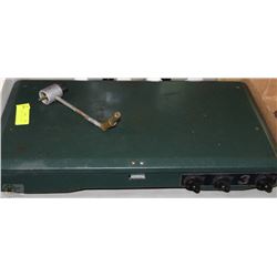 THREE BURNER COLEMAN PROPANE STOVE