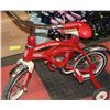 Image 1 : RETRO RED RADIO FLYER BIKE WITH REAL HARD RUBBER
