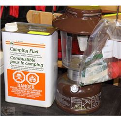 COLEMAN EASI-LITE LANTERN WITH EXTRA WICK AND FUEL