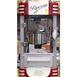 NOSTALGIA ELECTRICS POPCORN MAKER WITH MANUAL