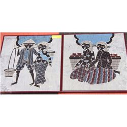 PAIR OF FRAMED PICTURES