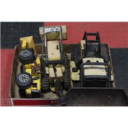 FLAT OF VINTAGE TONKA TOYS