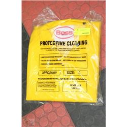 NEW BOSS RAIN JACKET SIZE LARGE