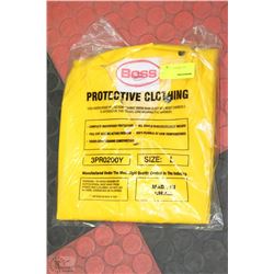 NEW BOSS RAIN JACKET SIZE LARGE