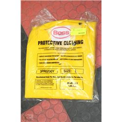 NEW BOSS RAIN JACKET SIZE LARGE