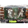 Image 1 : NEW IN BOX BABE RUTH AND BARRY BONDS FIGURINES