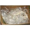 Image 1 : BOX WITH ASSORTED CRYSTAL BAR GLASSES INCLUDING