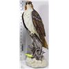Image 1 : LARGE HAWK FIGURINE -18 IN HIGH