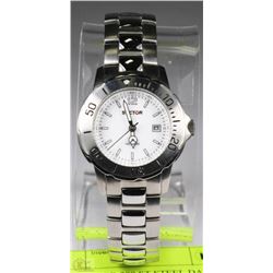 NEW SECTOR 200 ST STEEL DATE QUARTZ LADY WATCH