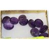 Image 1 : #15- NATURAL NON-ENHANCED PURPLE AMETHYST GEM-
