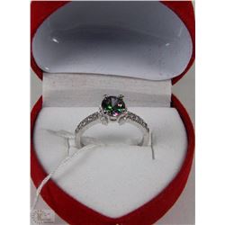 #29RAINBOW MYSTIC WITH TOPAZ .925 STERLING SILVER