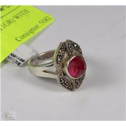 STERLING SILVER .925 (6.1GR) WITH SEMI PRECIOUS