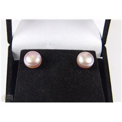 #9 FRESH WATER PEARL EARRINGS .925 STERLING SILVER