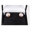 Image 1 : #9 FRESH WATER PEARL EARRINGS .925 STERLING SILVER