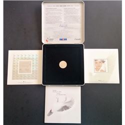 CANADIAN MILLENIUM COIN & STAMPS SET