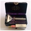 Image 1 : ANTIQUE SAFETY RAZOR & BLADES IN ORIGINAL BOX