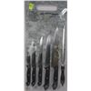 Image 1 : 7PC. GERMAN STYLE KNIFE SET
