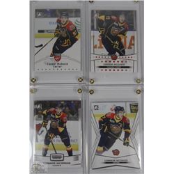 CONNOR MCDAVID HOCKEY/ROOKIE CARDS X4