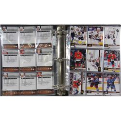 BINDER OF 2012-13 UPPERDECK SERIES ONE HOCKEY
