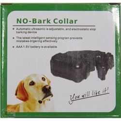 NEW NO-BARK COLLAR