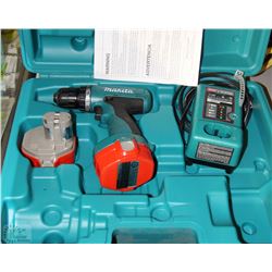 MAKITA CORDLESS DRIVE DRILL MODEL 6280D WITH CASE