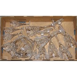 FLAT WITH ASSORTED CRYSTAL