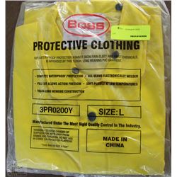 NEW BOSS RAIN JACKET SIZE LARGE