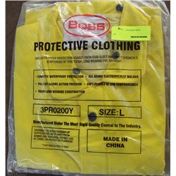 NEW BOSS RAIN JACKET SIZE LARGE