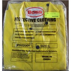 NEW BOSS RAIN JACKET SIZE LARGE
