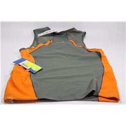 MENS ZOOT TRIFIT TANK WITH ZIPPER SIZE MEDIUM D