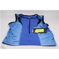 MENS SUGOI  IROD TRI TANK WITH ZIPPER SIZE MEDIUM