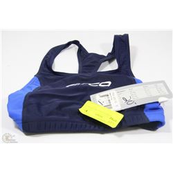 WOMENS ORCA  RACE TRI TOP BLUE SIZE 8