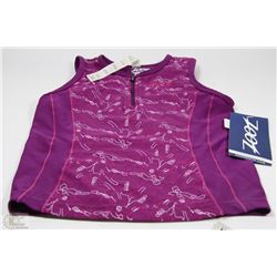 ZOOT TRI FIT TANK WITH ZIPPER SIZE SMALL