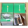 Image 1 : CASE OF 8 NEW SOLAR POST CAP LIGHTS