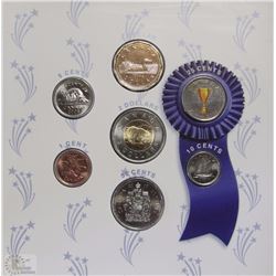 H)COMMEMORATIVE CONGRATULATIONS COIN SET COMPLETE