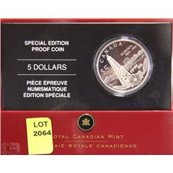 P) ROYAL CANADIAN MINT $5 PROOF COIN IN CUSTOM