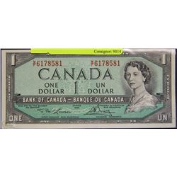 V) 1954 $1.00 BANKNOTE