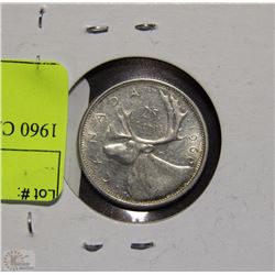 1960 CANADIAN QUARTER