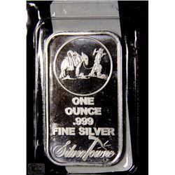 1 OUNCE SILVER BAR (SILVERTOWN)