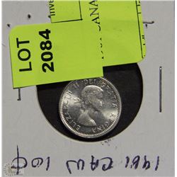 1961 CANADIAN DIME