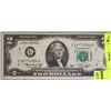 Image 1 : US 2 DOLLAR BANKNOTE WITH GREEN SEAL 1976