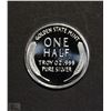 Image 1 : HALF OUNCE SILVER COIN