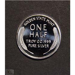 HALF OUNCE SILVER COIN